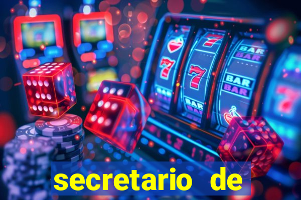 secretario de esporte salario